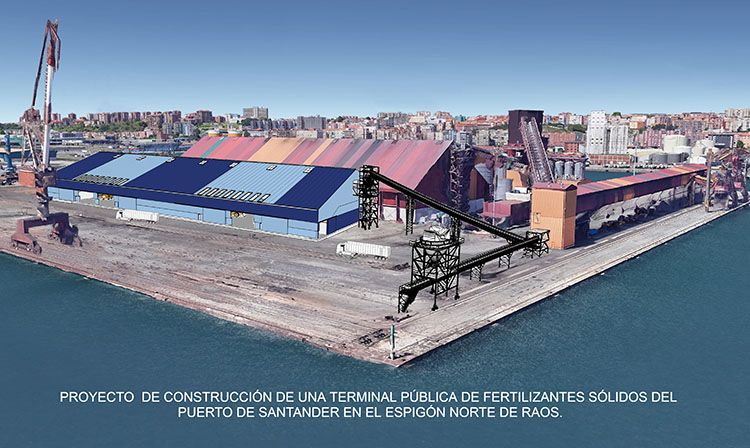 CALERO INDAISA adjudicataria de la fabricación, suministro y montaje de la mayor planta portuaria de España