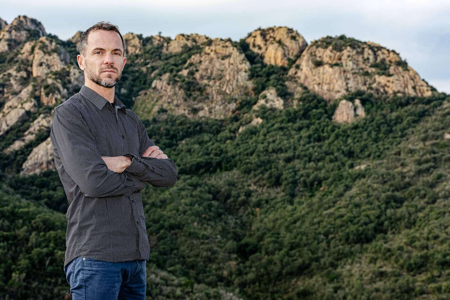 El candidato deportista de Junts per Santa Cristina, Jaume Quintana